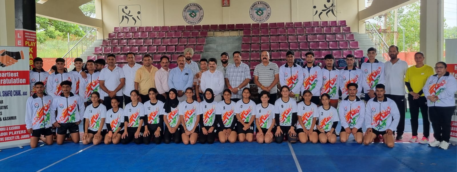 Kabaddi teams leave for Youth Nationals 